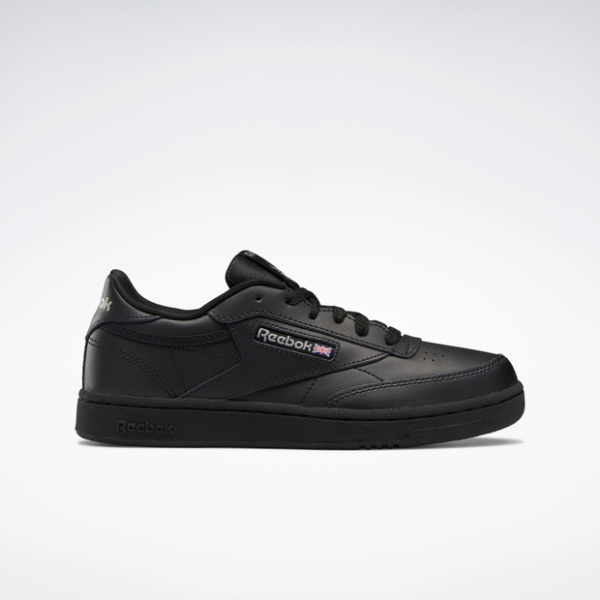 Reebok Club C Black - Basisschool Schoenen