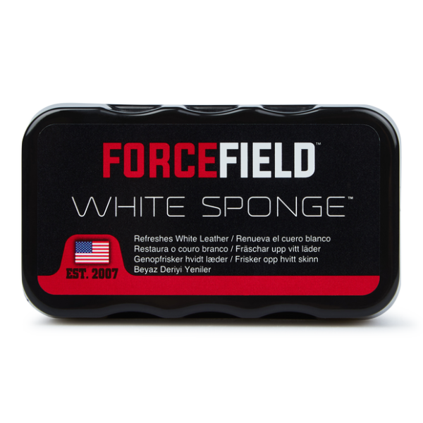 Forcefield White Sponge - Unisex ShoeCare